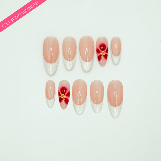 Frenchie with Flower