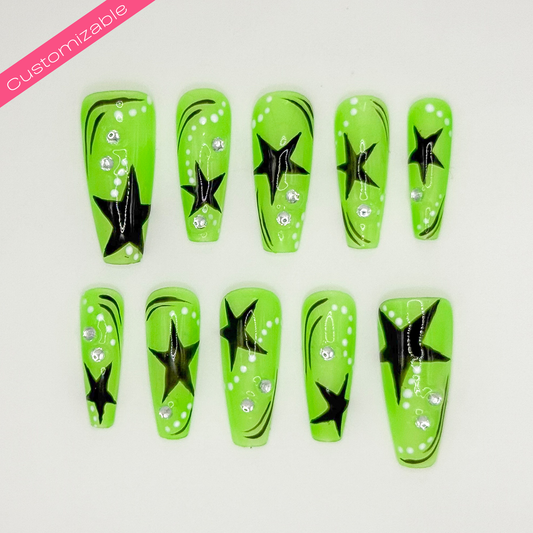Green Star Nails